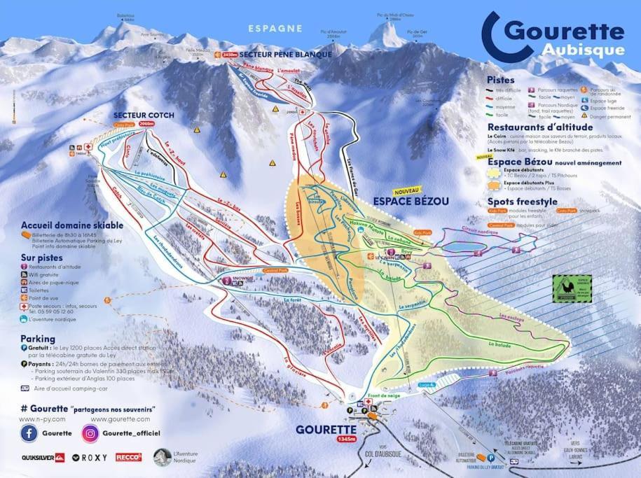 Appartamento L'Escapade Montagneuse Eaux-Bonnes Esterno foto